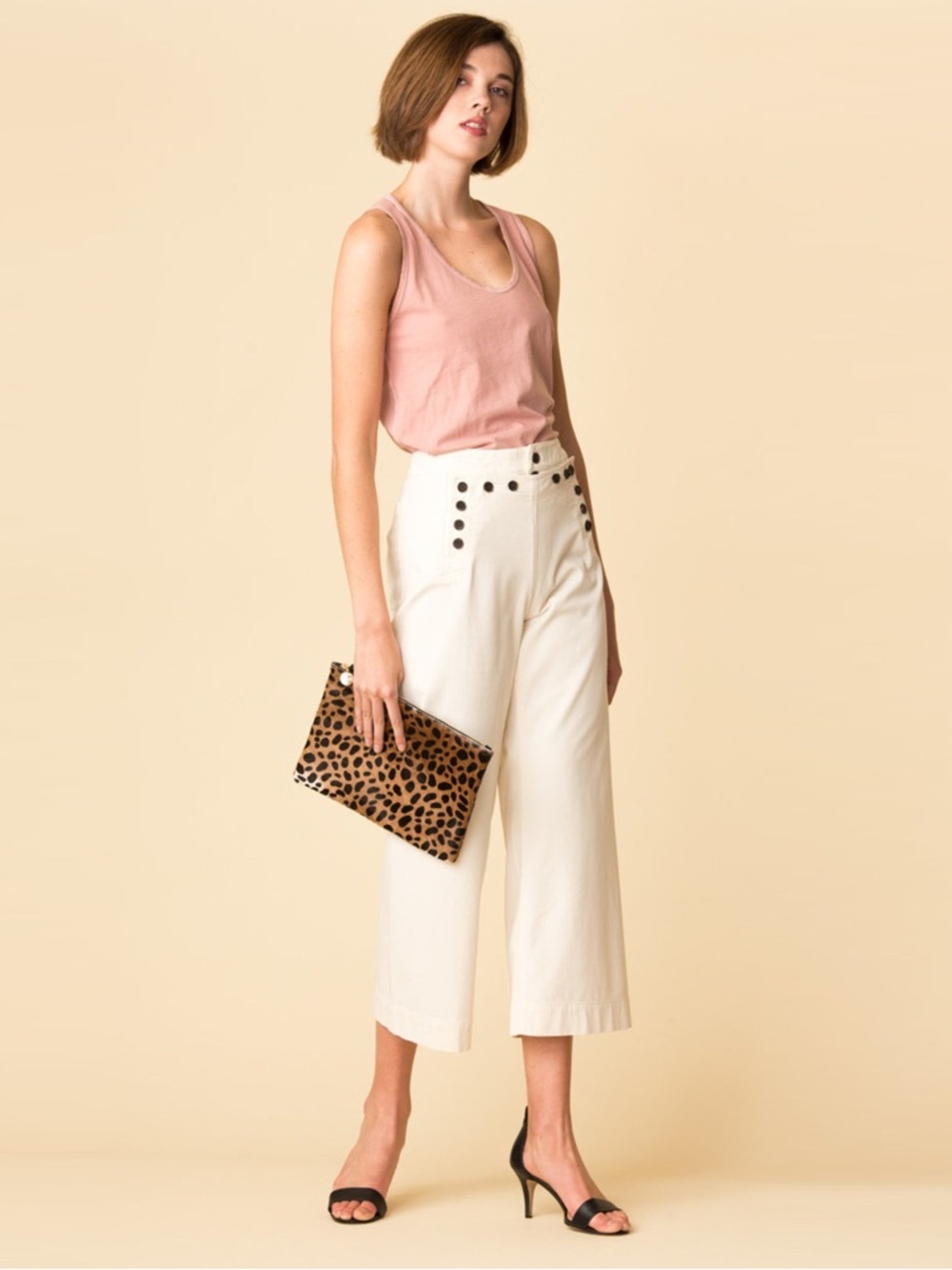 A.L.C. - Pierce Pant - Parchment (White)